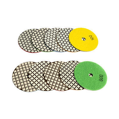 7-Steps diamond hand polishing pads  Dry Polishing Pad  For Porcelain Tile