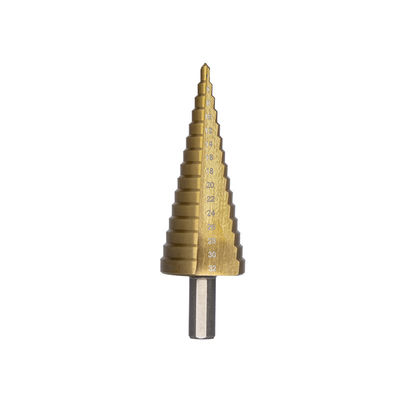 13 Mm Hss Mũi khoan Bit Cone Step Cutter Metric Straight Groove